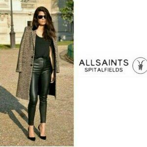 ALL SAINTS Spitalfields Jacks Place Leather Pants